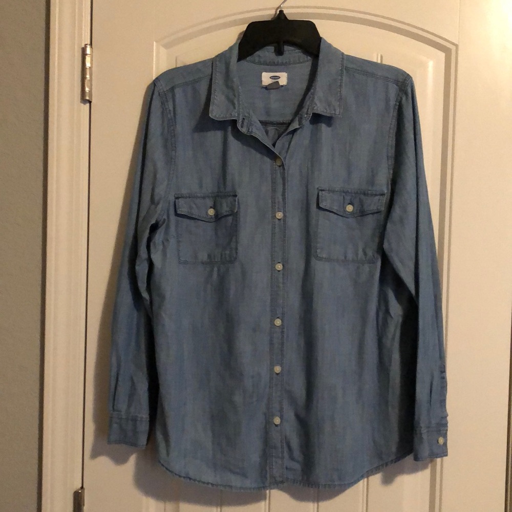 Denim Button Down